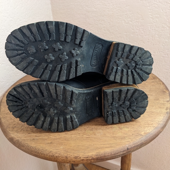 Subterrain black leather size 6.5 lace up boots. - Picture 4 of 4